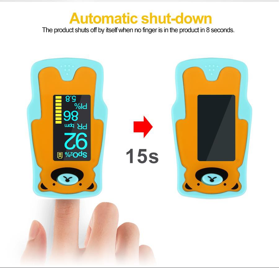 Gyermek ujj-oximéter 4