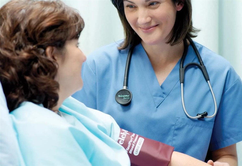 Large Adult Durable NIBP Cuff For Welch Allyn