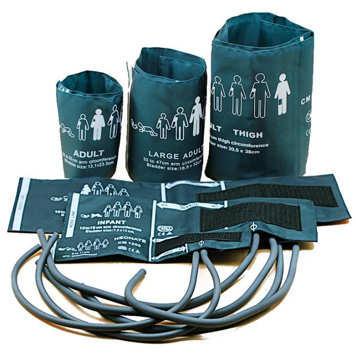 Újszülött, Csecsemő, Gyermek, Felnőtt, THIGH vérnyomásmérő, gázzsákkal