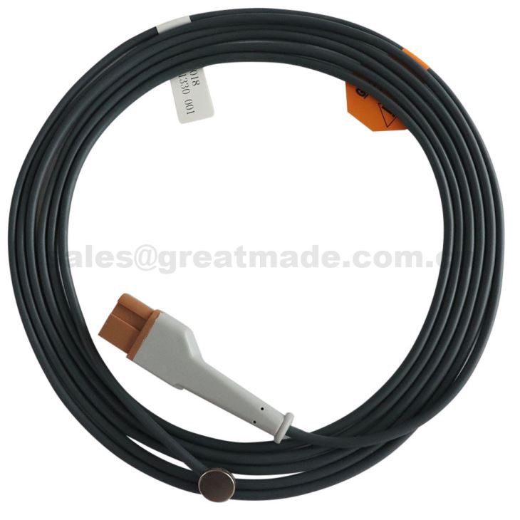 Spacelab kompatibilis bőrfelületi hőmérséklet-érzékelő, Spacelab 10PIN-> 12mm lemez