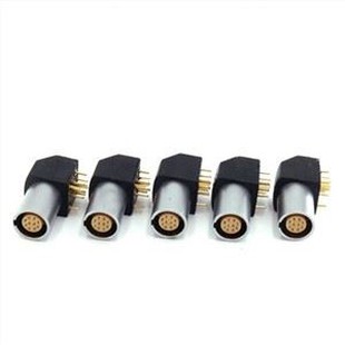 Push Pull Önzáró légcsatlakozó anyához kötött csatlakozó EPG 0B 1B sorozatú könyökcsatlakozó csatlakozó